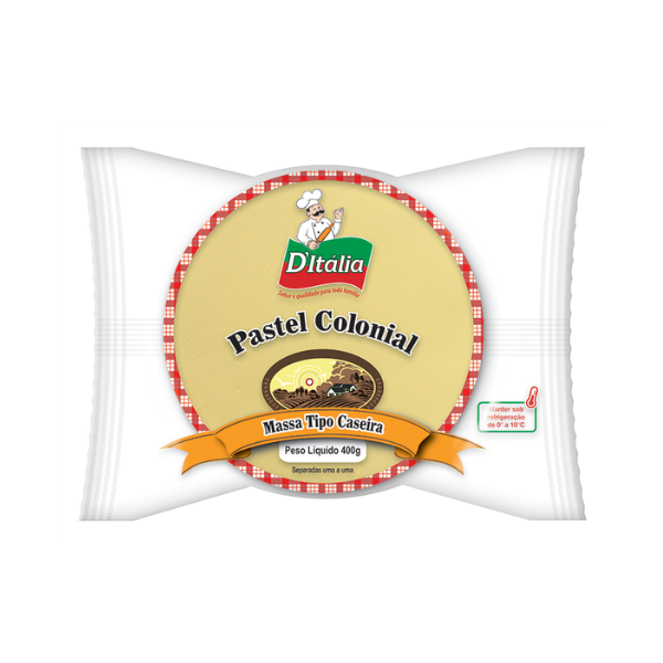 Massa para Pastel Colonial DLC400 400g