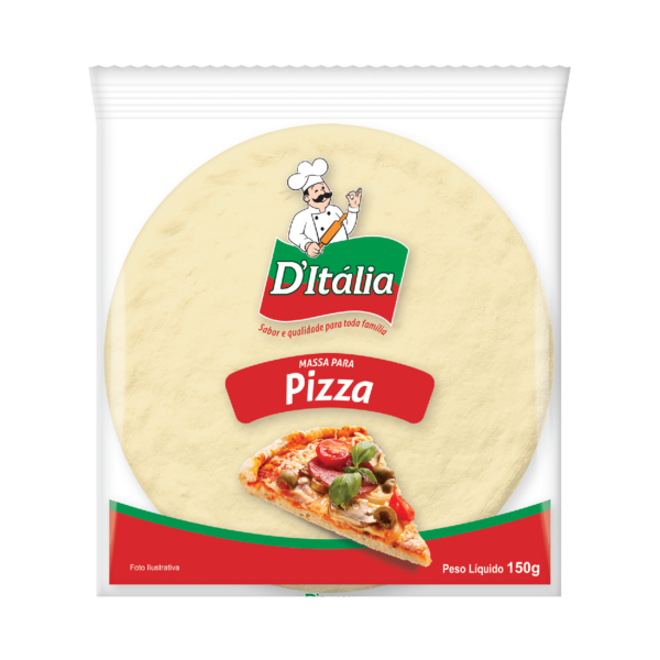 Massa para Pizza Média 150g